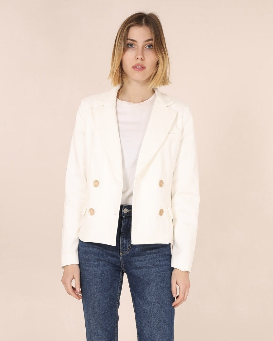Diana Blazer White