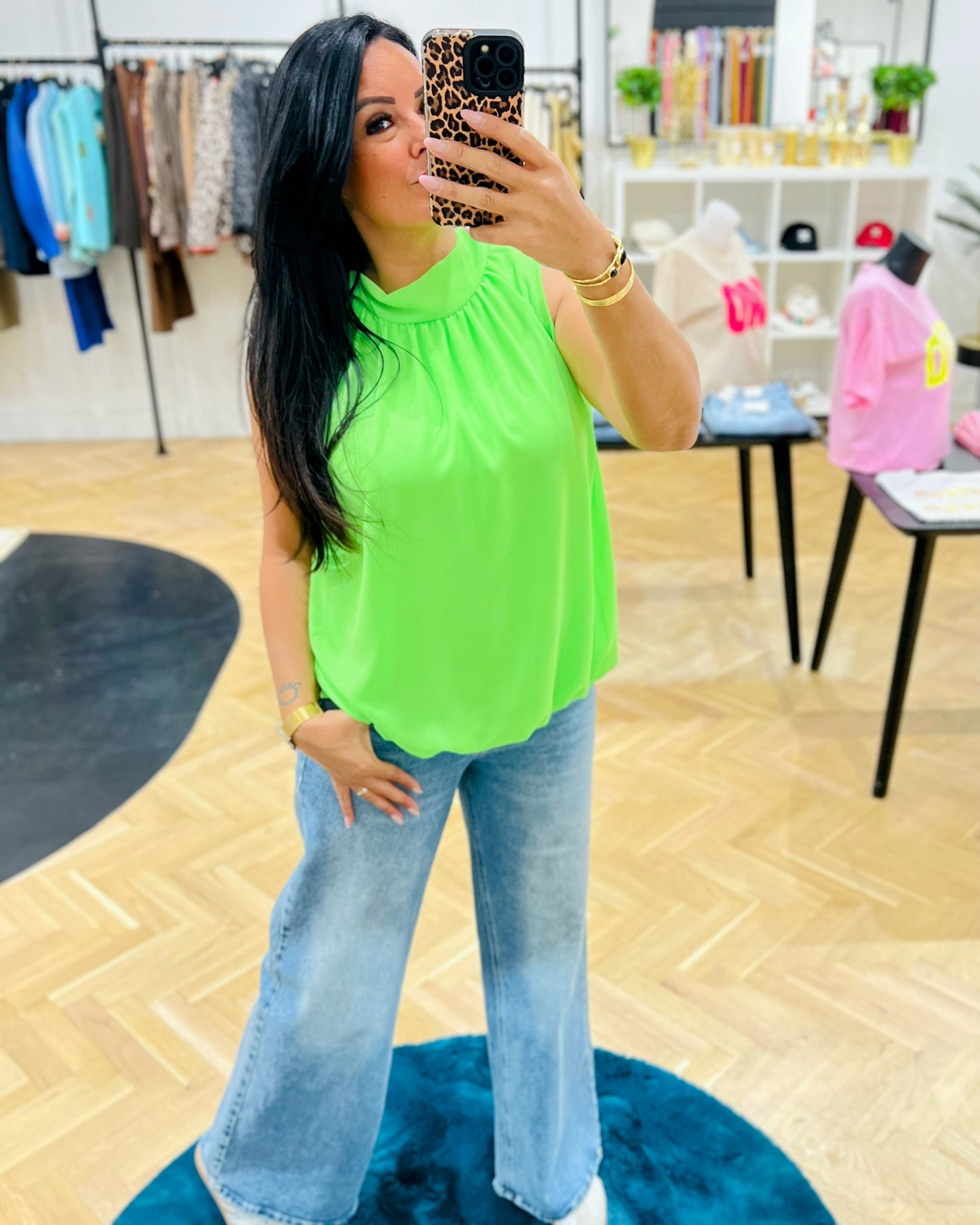Top Liz Fluo Vert