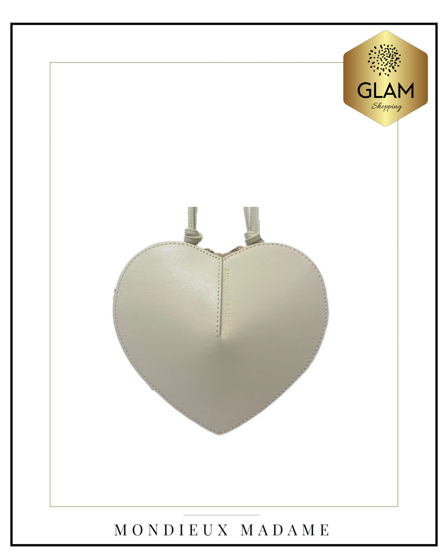 MM SAC COUP DE COEUR ECRU STOCK