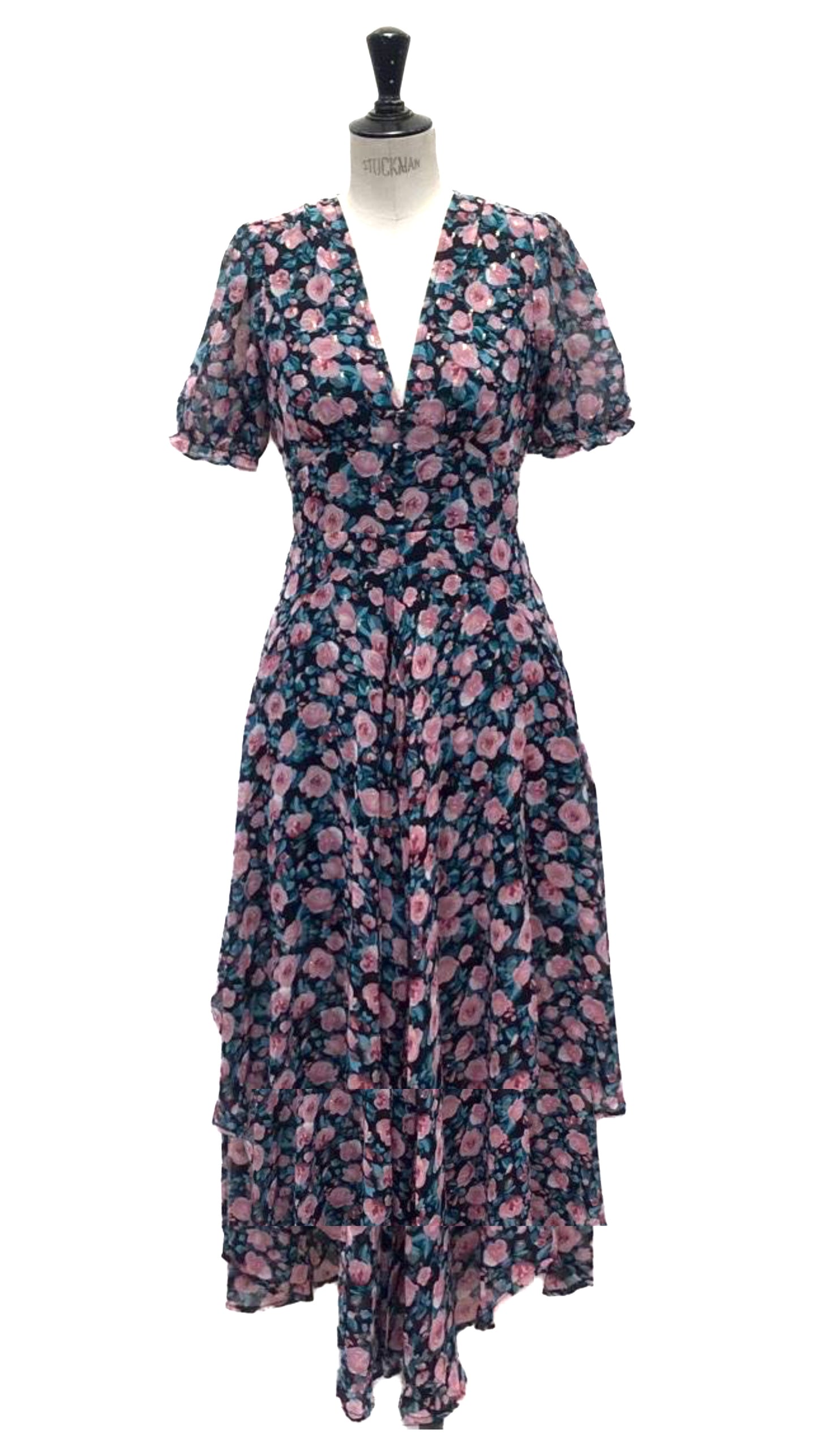 Goa Robe Nanou Fleurs Rose