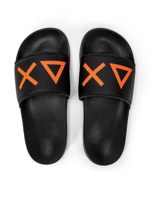 SUN68 SLIPPERS UNISEX NERO