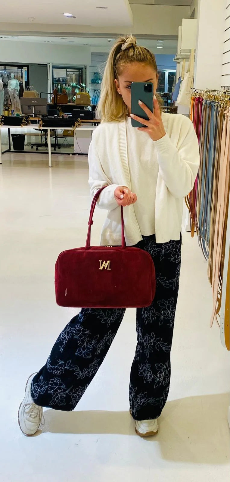 MM SAC CLAIRE XL SUEDINE