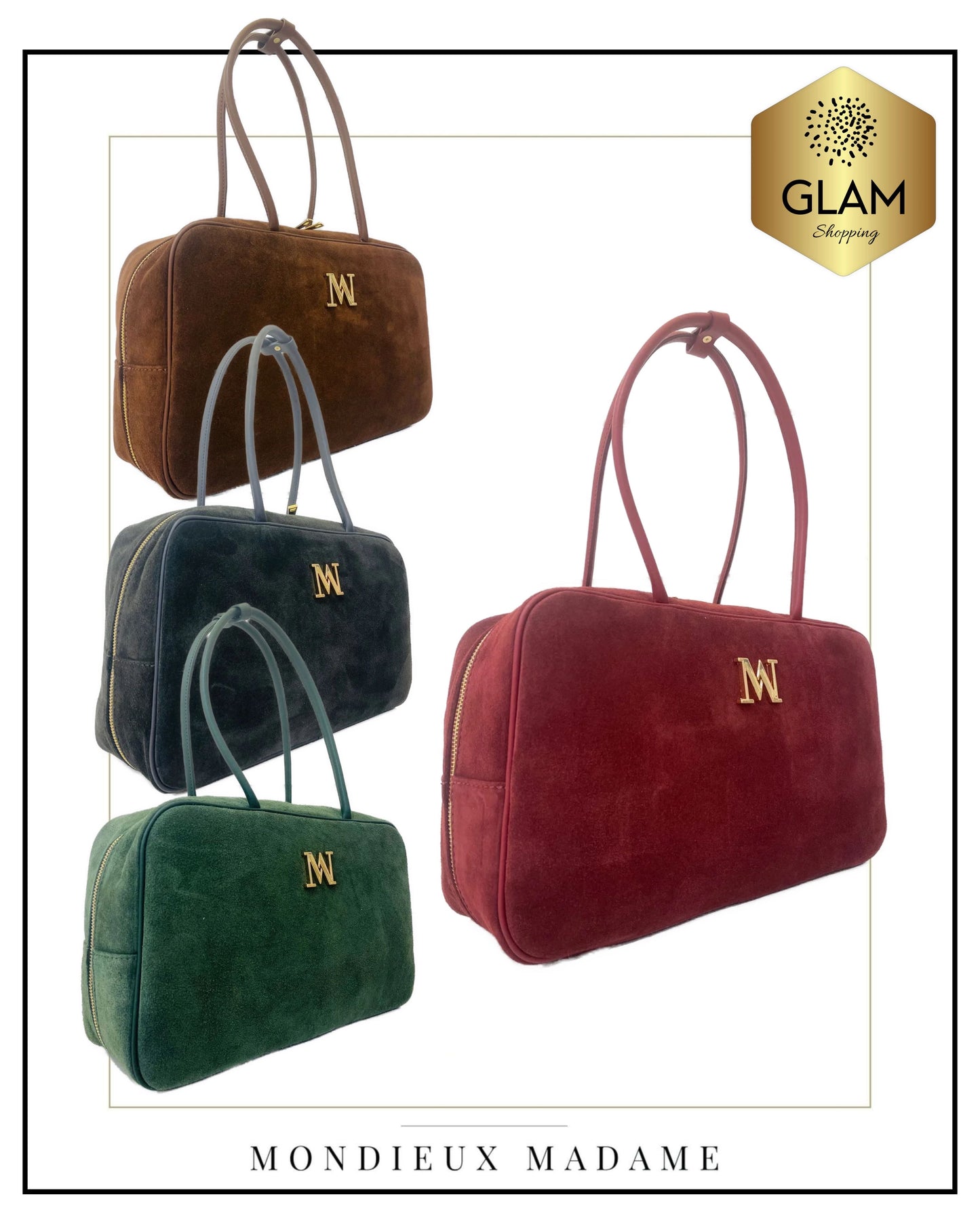 MM SAC CLAIRE XL SUEDINE