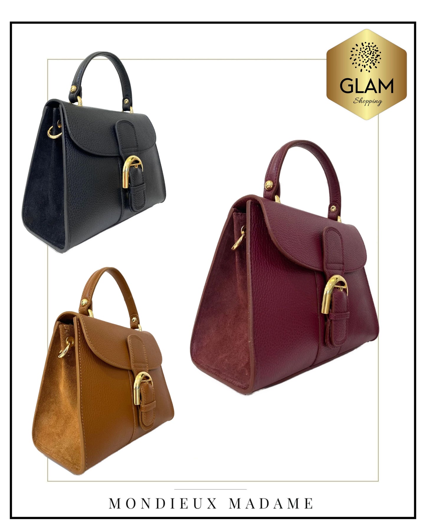 MM SAC DELEY MINI DUO SUEDINE
