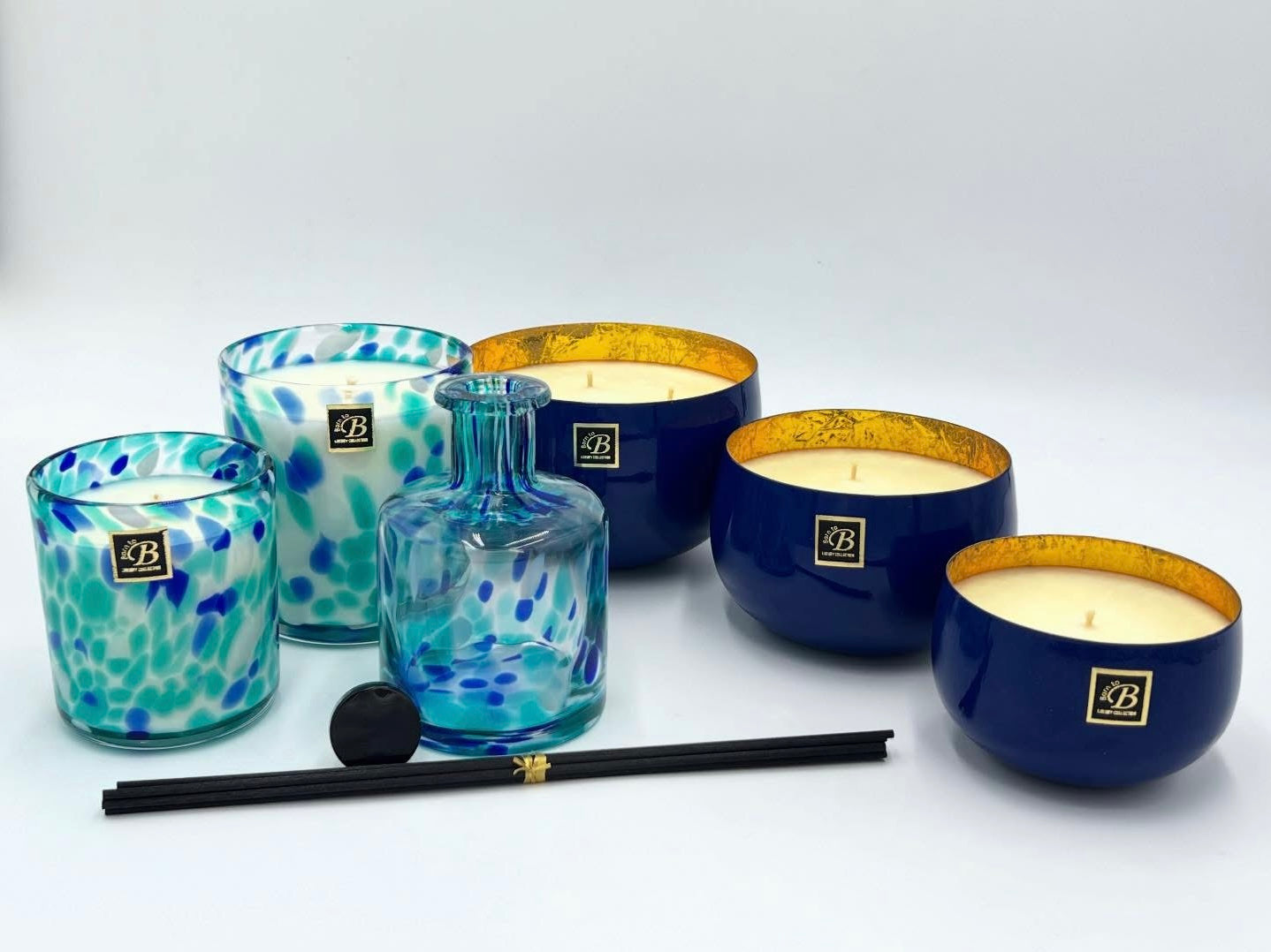 SANTORINI COLLECTION BOUGIES METAL