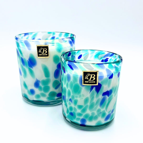 SANTORINI COLLECTION BOUGIES VERRE