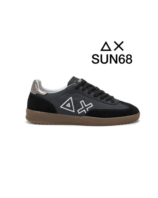 SUN68 CALIFORNIA CUIR NERO