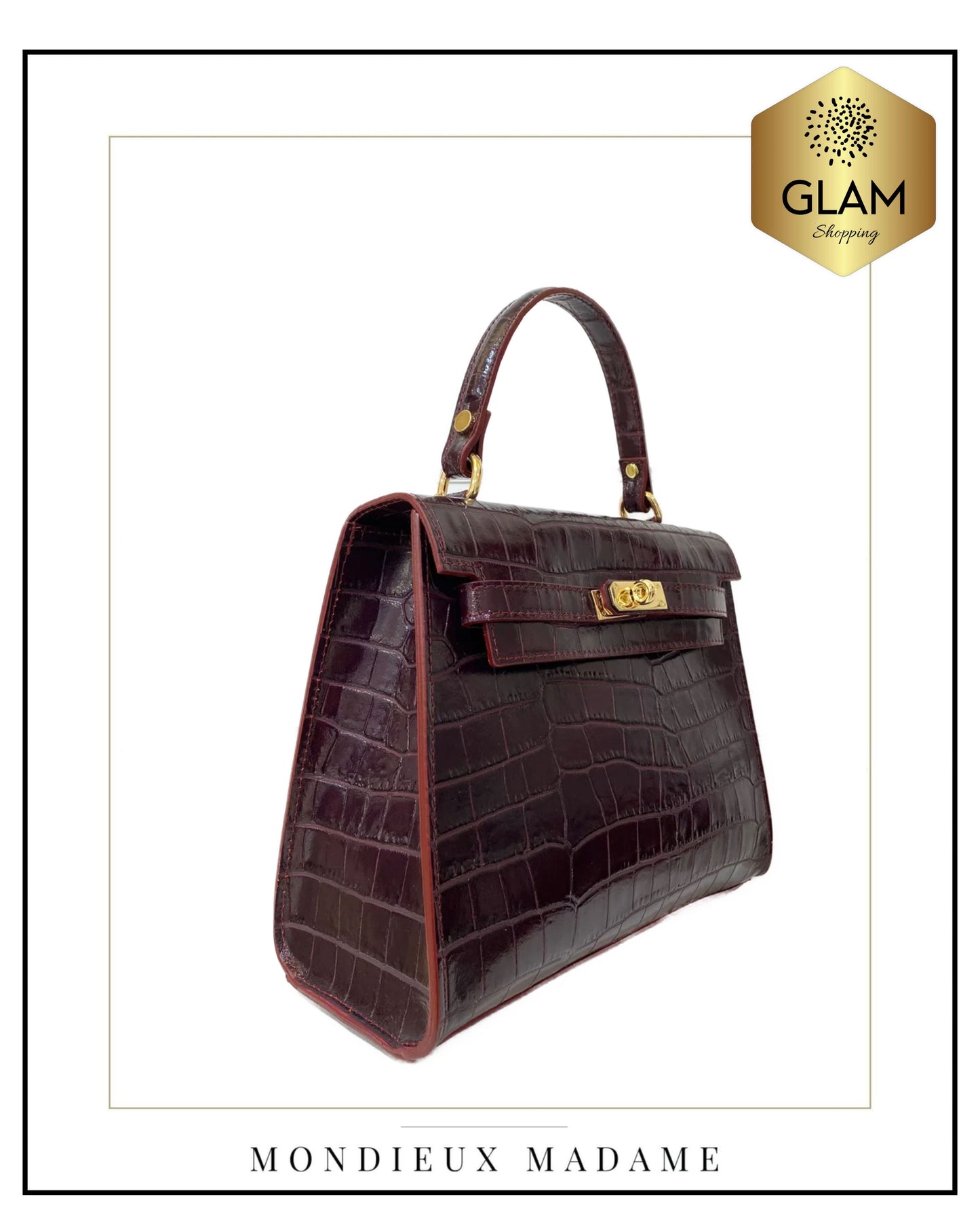 MM SAC PATTY CROCO XL