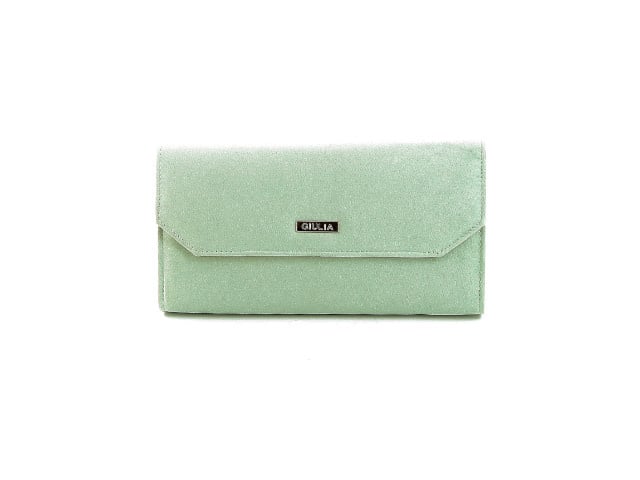GIULIA TAS SUEDE PASTELGROEN