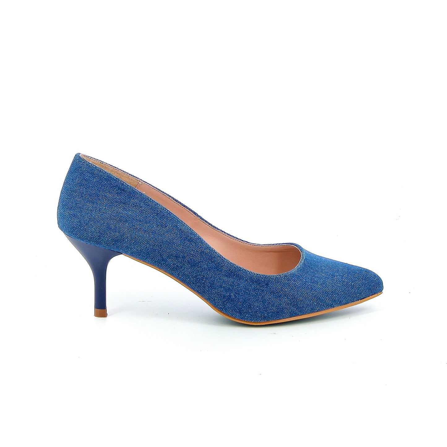 GIULIA ESCARPIN 5CM TEJANO JEAN
