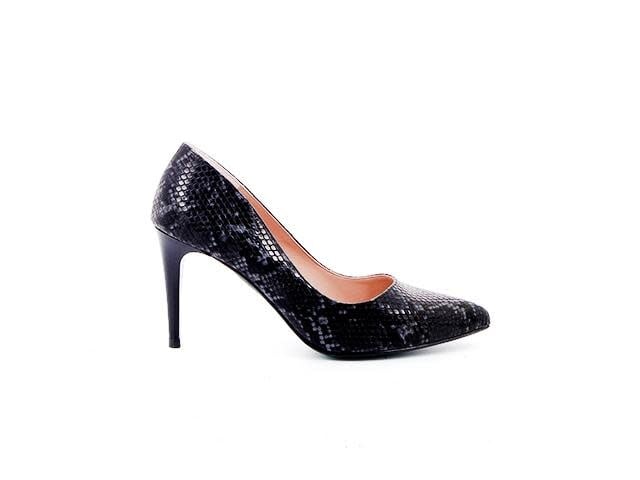 GIULIA PUMP 8CM HABIBI ANTRACIET