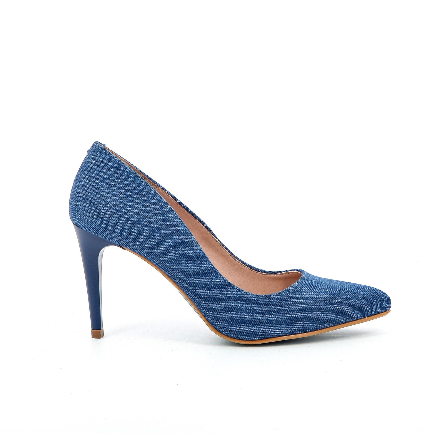 GIULIA PUMP 8CM TEJANO JEANS