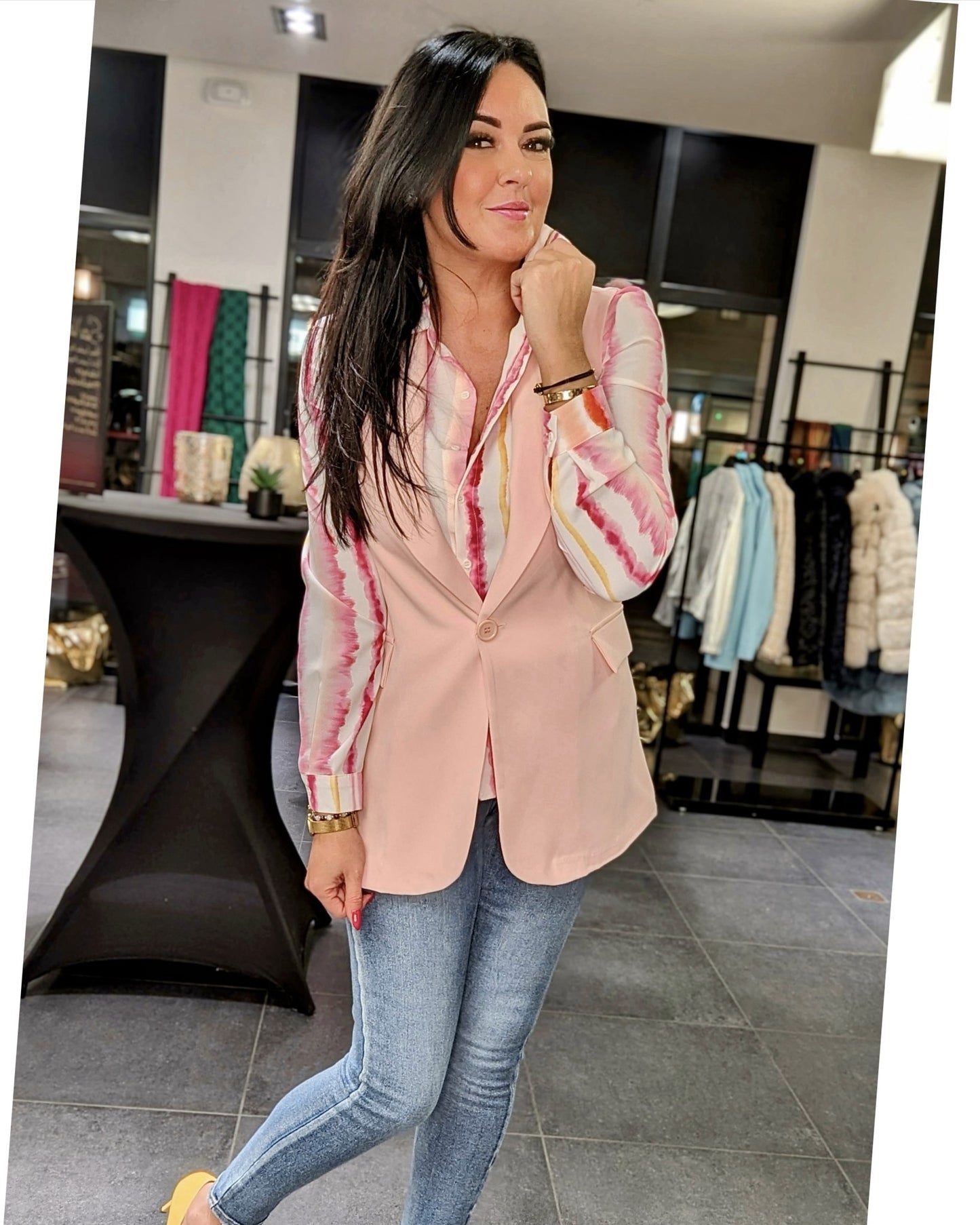 Mandy Roze Vest