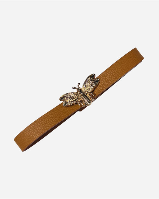 Ceinture Papillon Camel