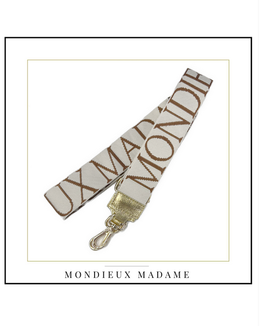 MM Bandouliere New Cuir Gold/Ecru