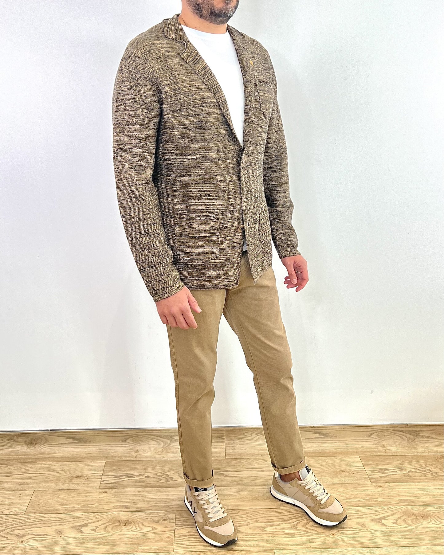 MEN Cardigan Matteo Camel