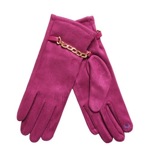 Gants Carla Prune