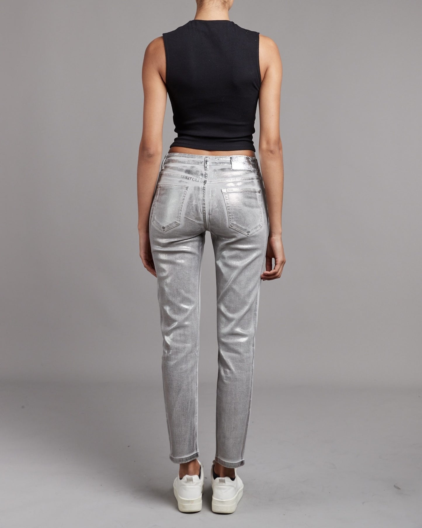 TOXIK JEANS GRAY SILVER