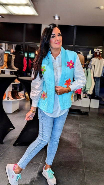 Gilet Eden Turquoise TU