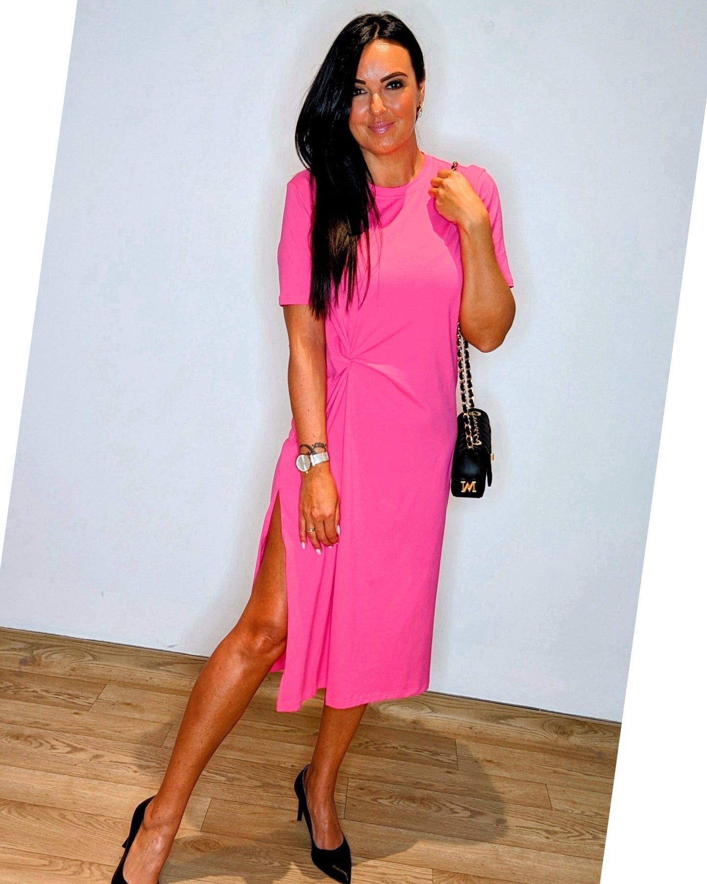 Robe Lorena Fushia