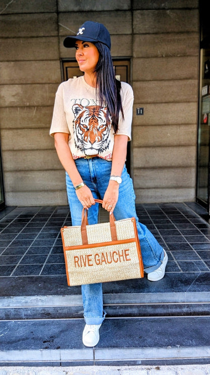 T-Shirt Toxik Tigre Beige