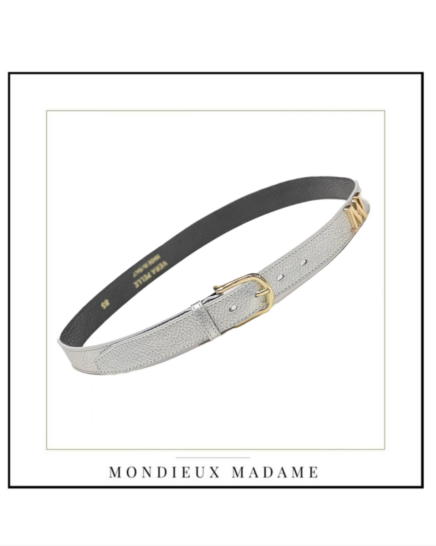 MM Ceinture NEW M Silver