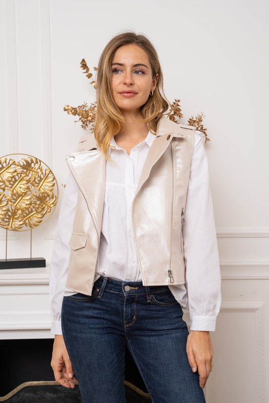 Gilet Perfecto Champagne