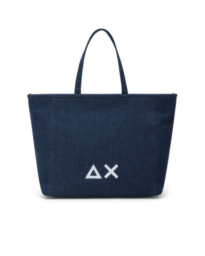 SUN68 BAG CANVAS BLEU JEANS