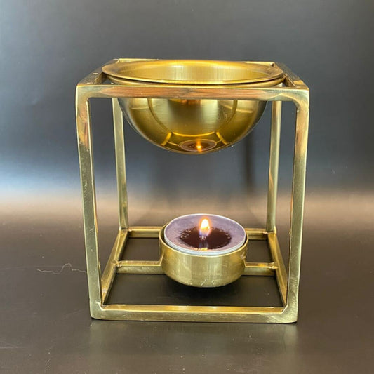 Brûleur métallique cubique