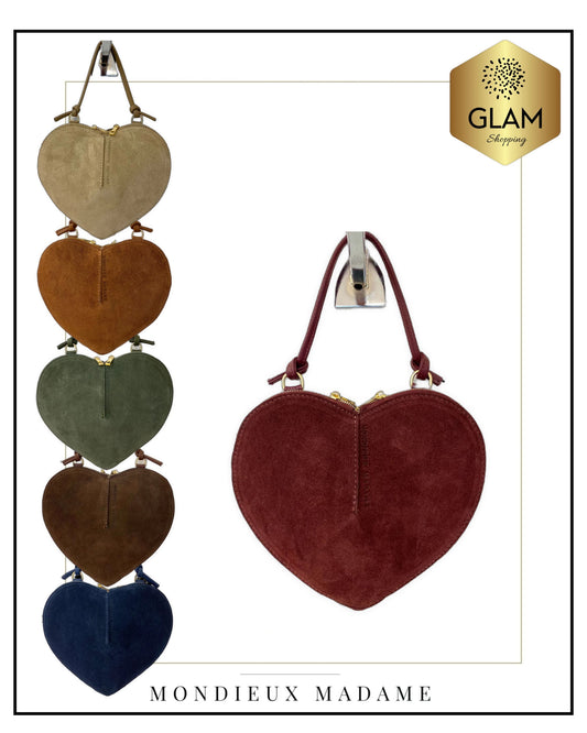 MM SAC COUP DE COEUR SUEDINE