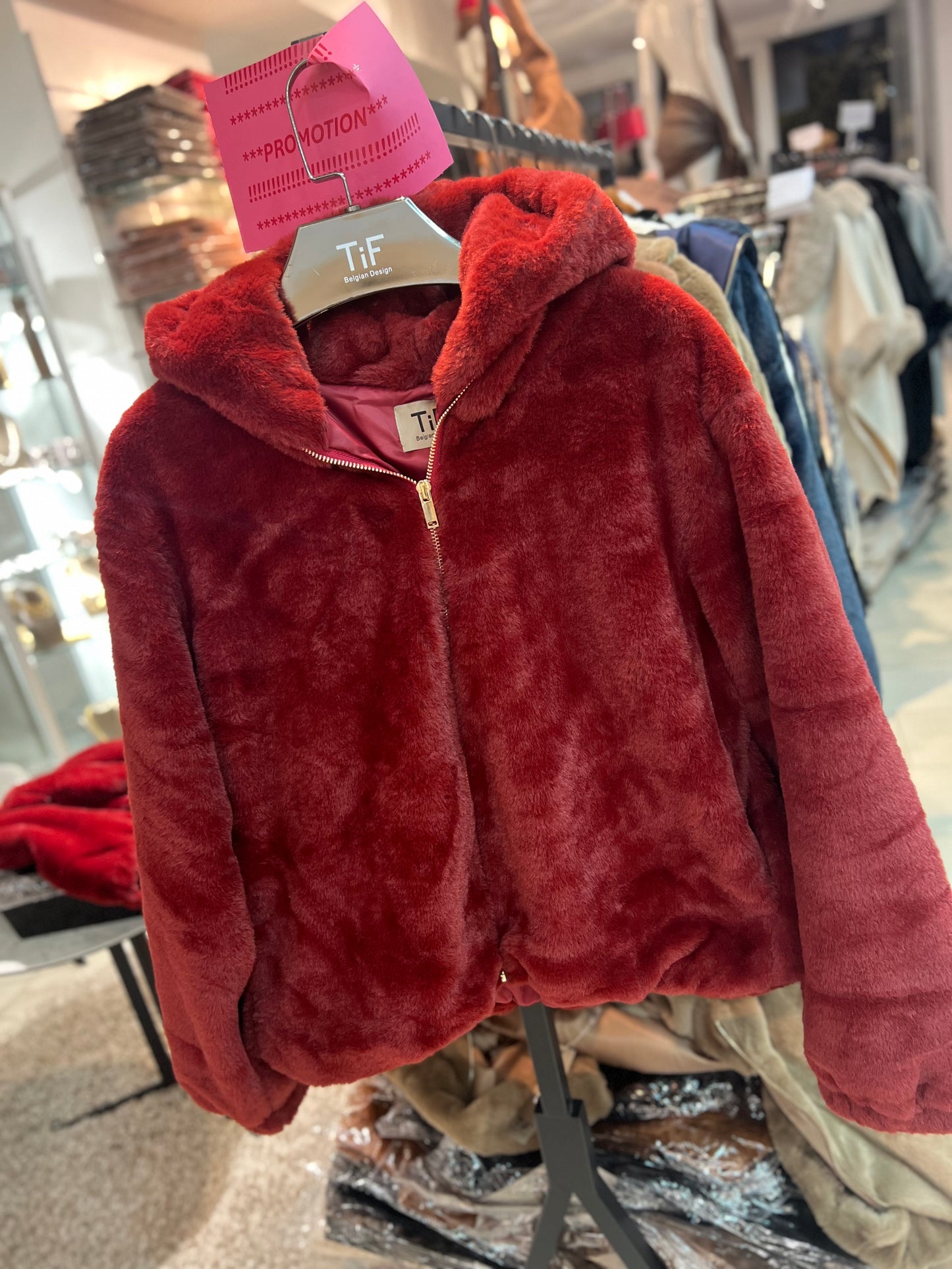 VESTE TEDDY TU