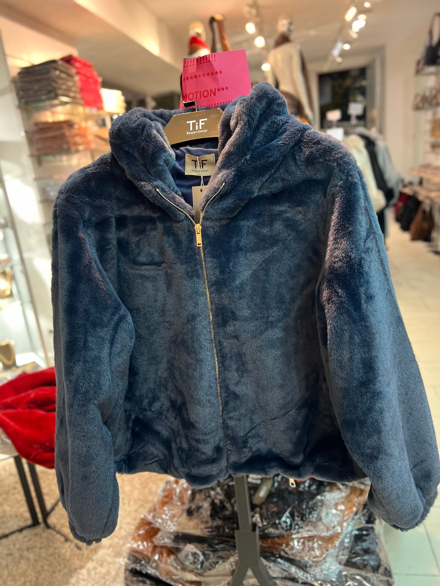 VESTE TEDDY TU