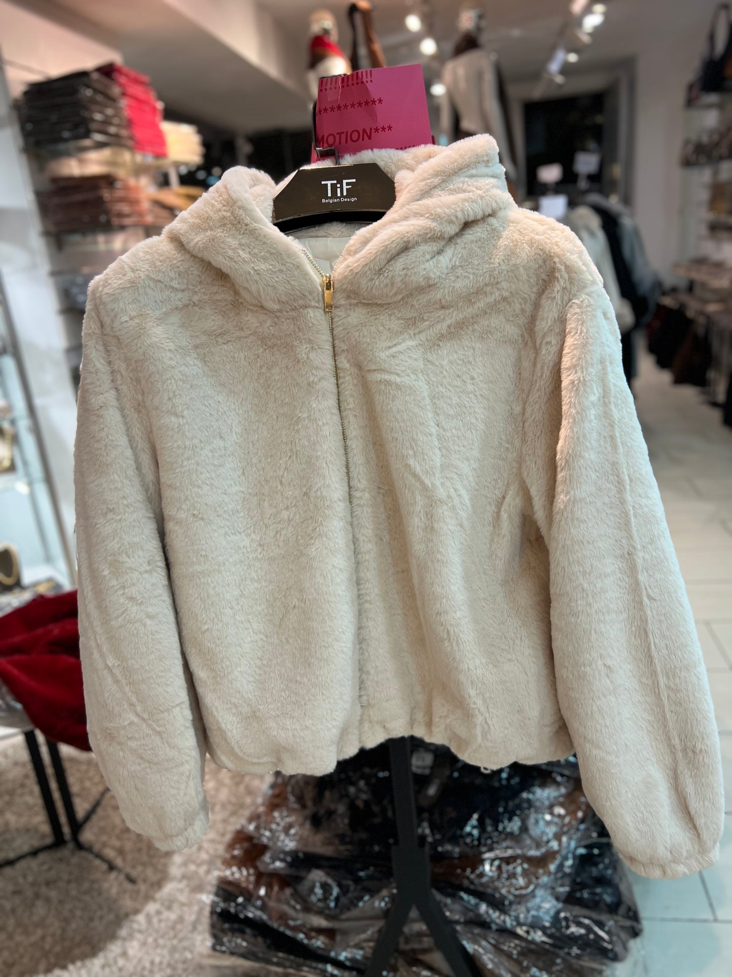 VESTE TEDDY TU