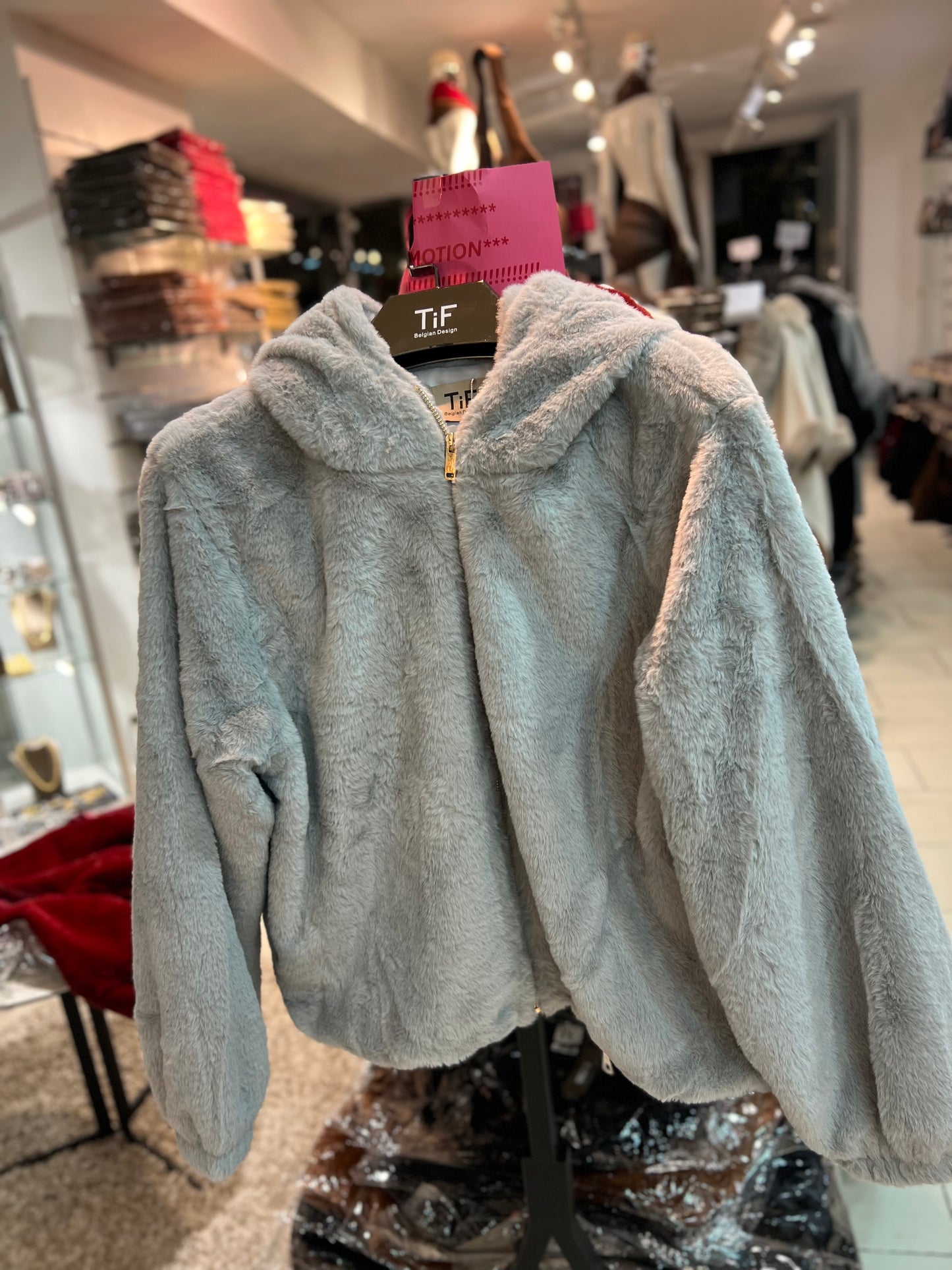 VESTE TEDDY TU