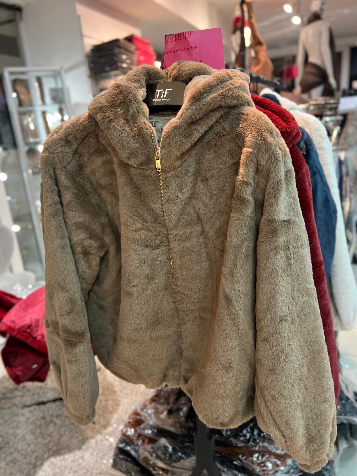 VESTE TEDDY TU