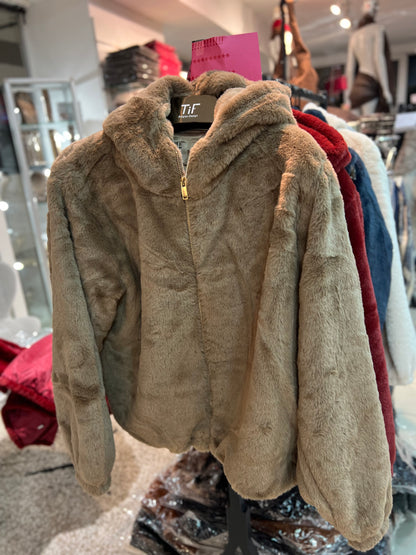 VESTE TEDDY TU