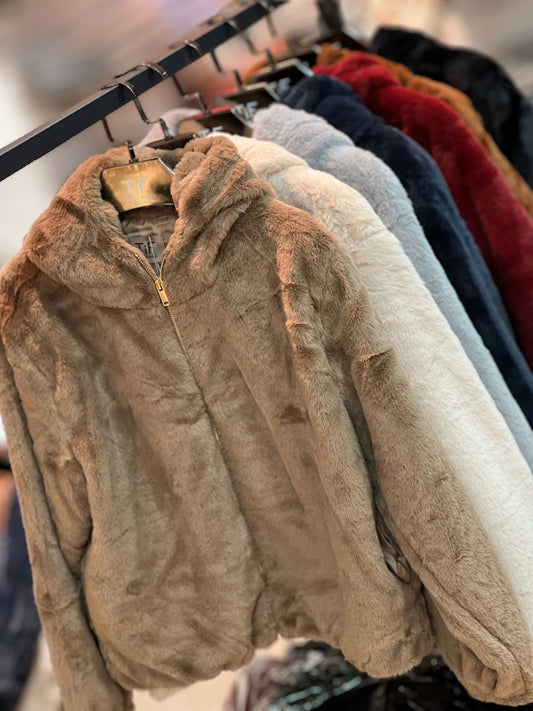 VESTE TEDDY TU