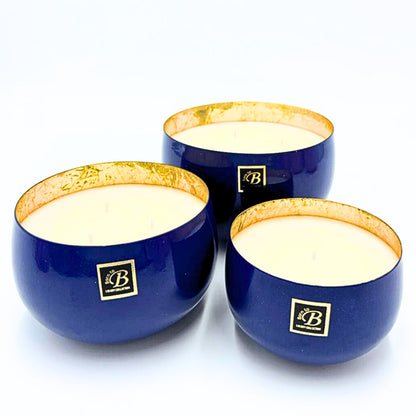 SANTORINI COLLECTION BOUGIES VERRE