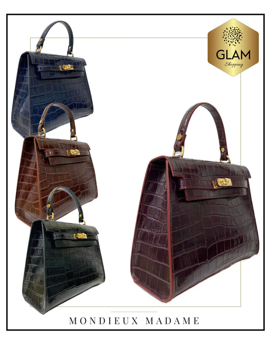 MM SAC PATTY CROCO XL