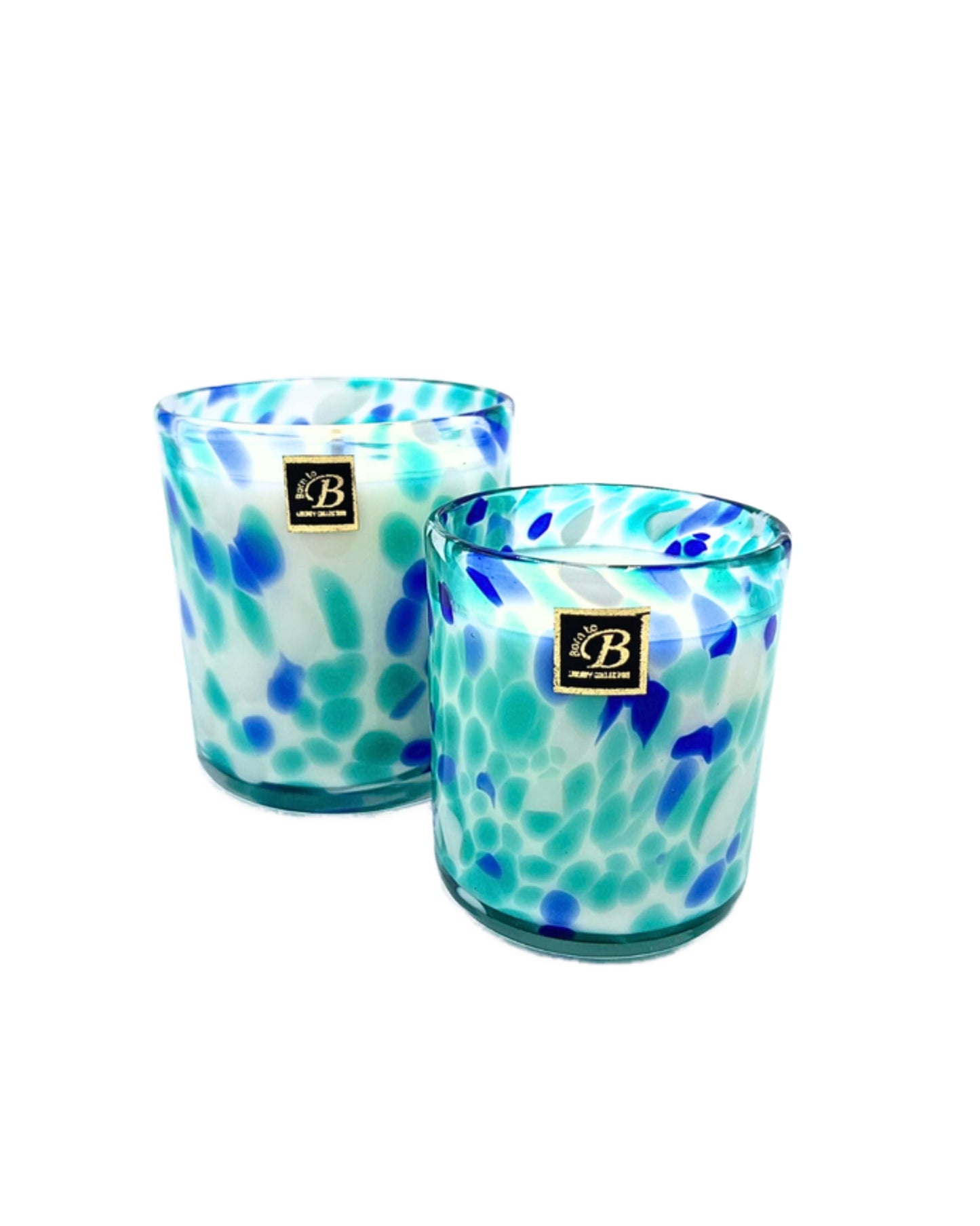 SANTORINI COLLECTION BOUGIES VERRE