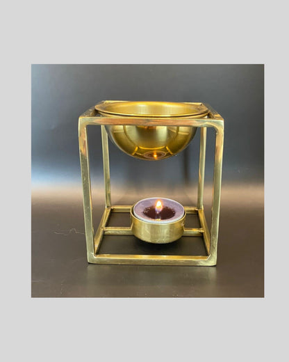 Brûleur métallique cubique