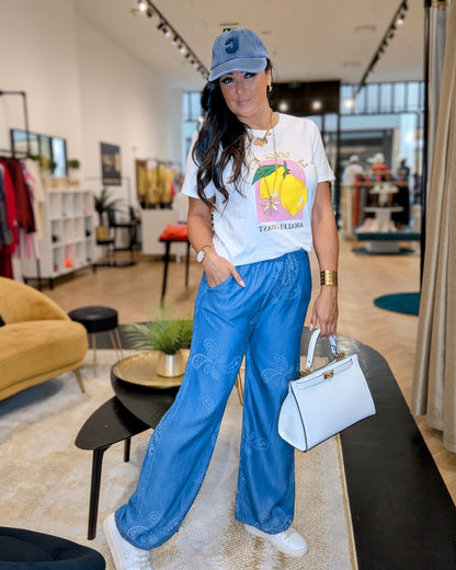Pantalon Kelly Bleu Foncé