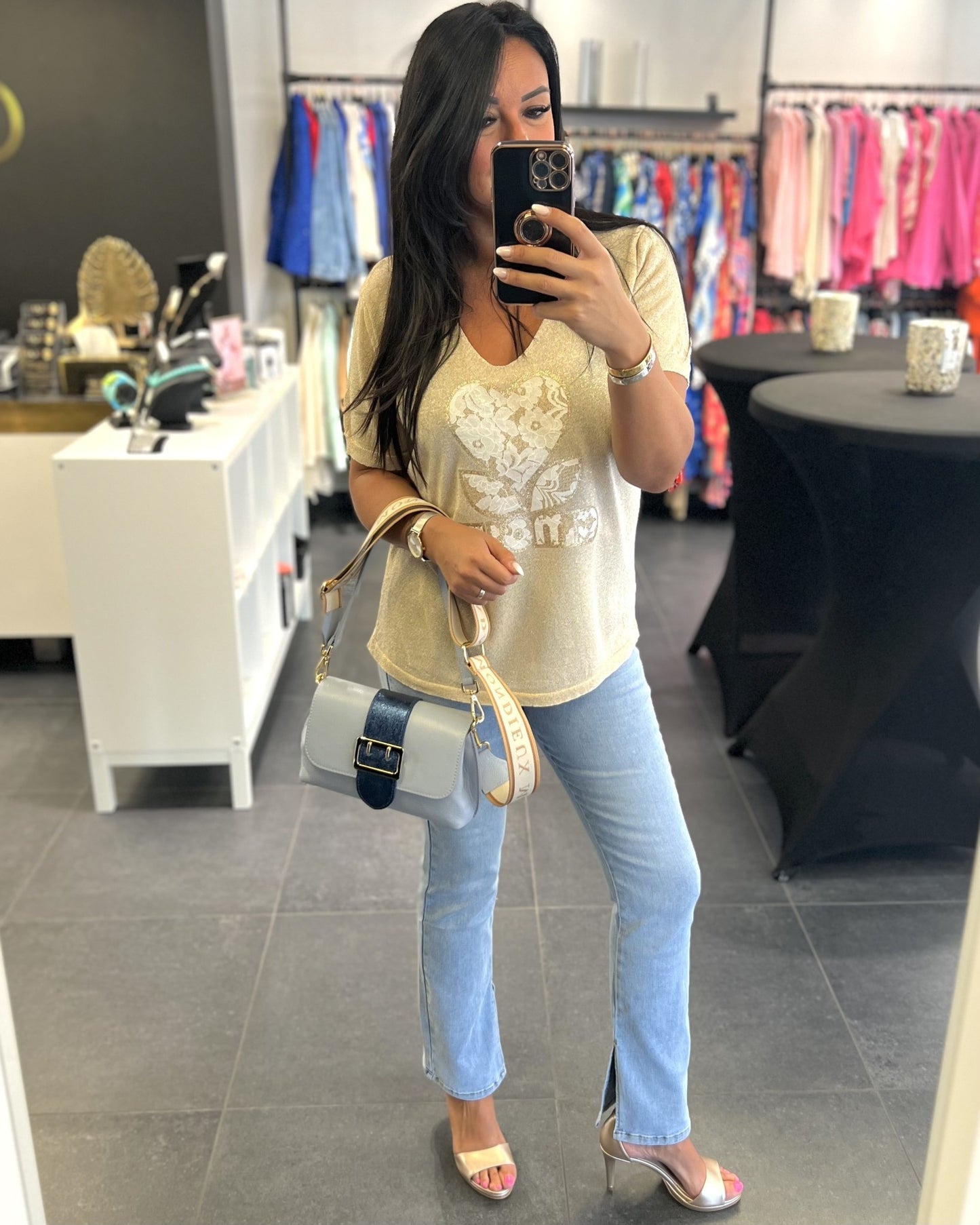 TOXIK JEANS FENTE BLEU CLAIR