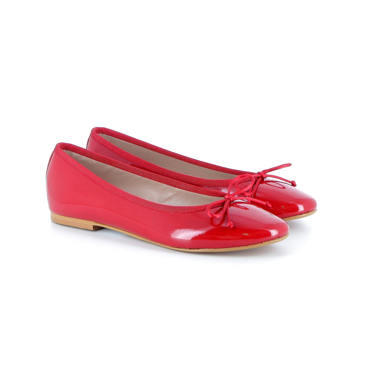 GIULIA BALLERINA PATENT RED