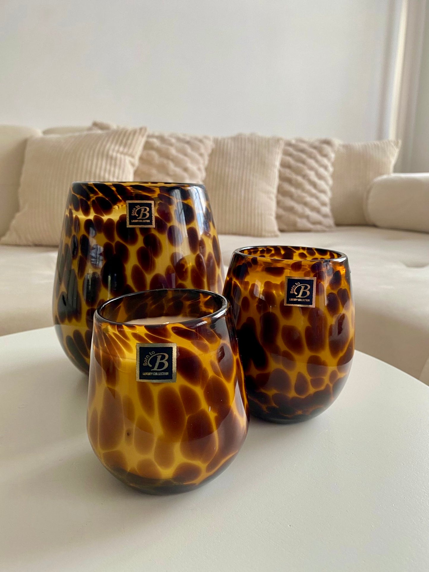 SAFARI CHIC COLLECTION BOUGIES