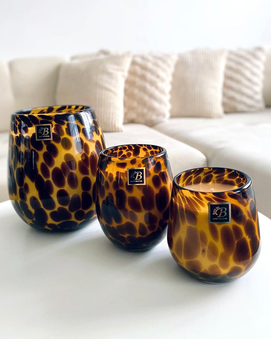 SAFARI CHIC COLLECTION BOUGIES