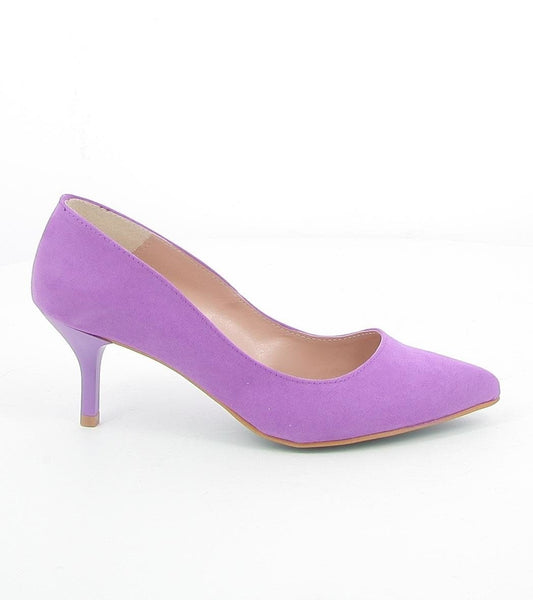 GIULIA ESCARPIN 5CM ANTE LILA