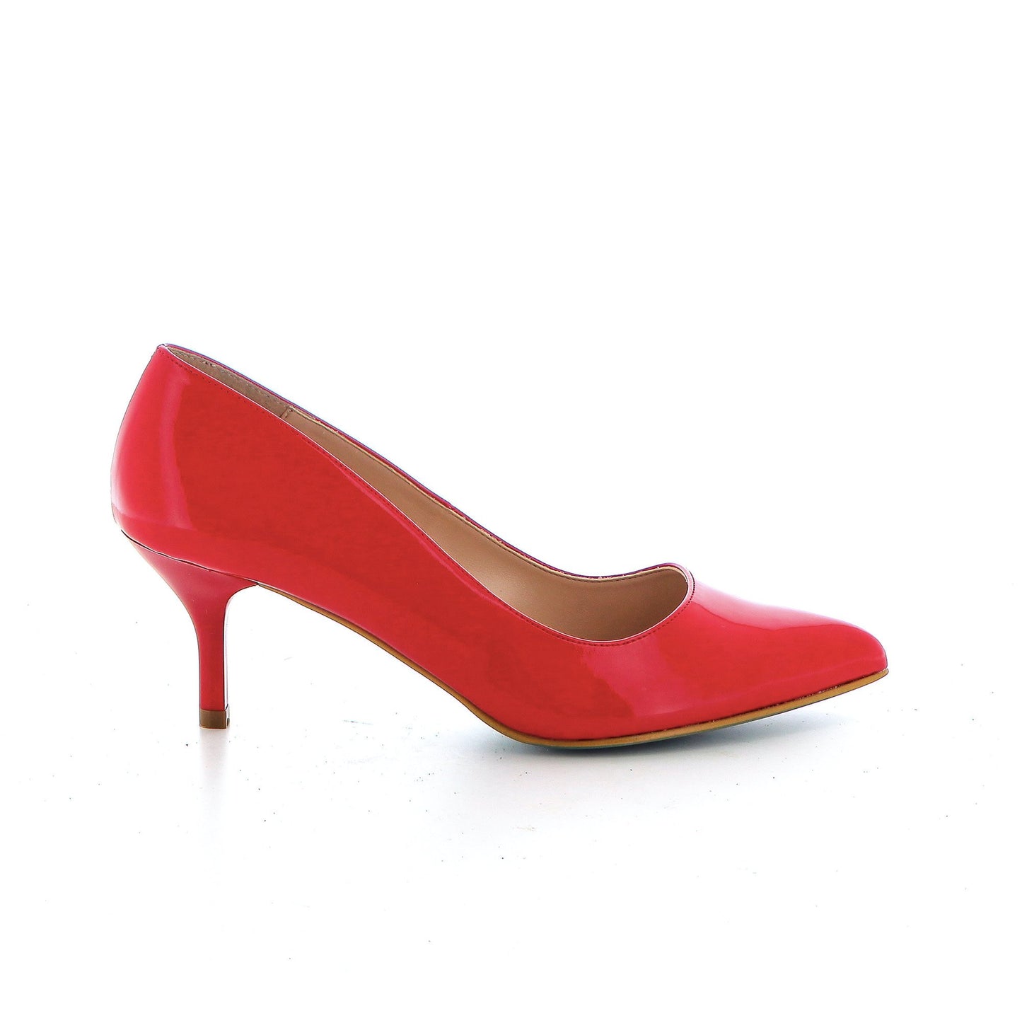 GIULIA ESCARPIN 5CM CHAROL BERMELLON