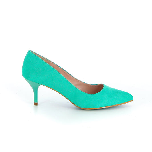 GIULIA ESCARPIN 5CM ANTE GREEN