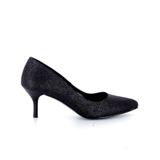 GIULIA ESCARPINS 5CM PAILLETTE NEGRO LAST 40